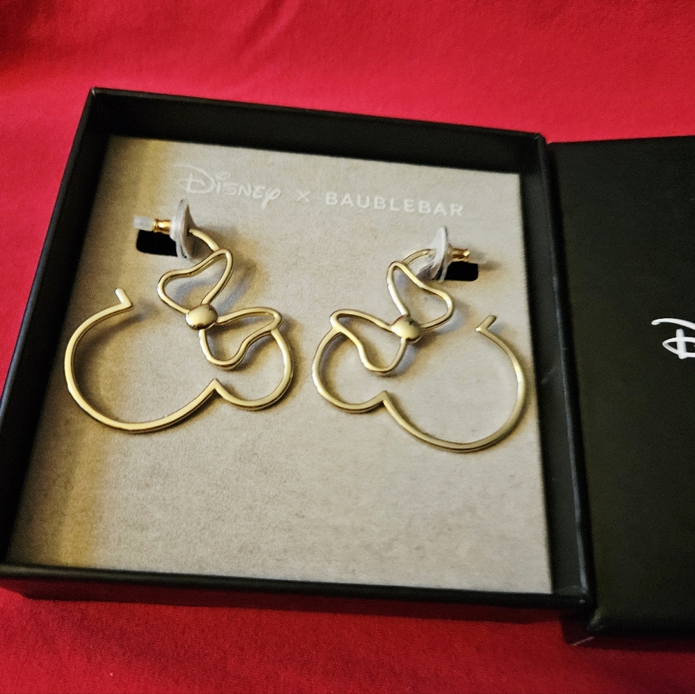 Disney X Baublebar Minnie Mouse Earrings - Picture 6 of 9